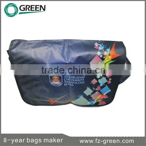 Lamination Non Woven 2015 Custom College Shoulder Bag thumbnail-1