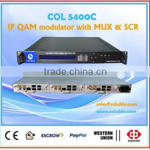 Module Modulator,IP Device,ip to rf Modulator,ip Modulator With Mux&SCR COL5400C thumbnail-1