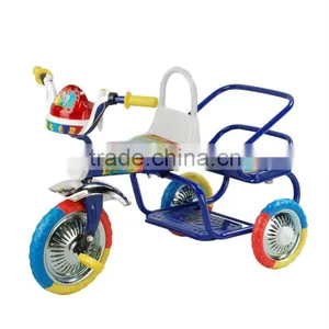 2013 Double Seat Baby Tricycle thumbnail-1