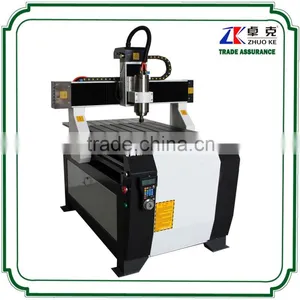 3.2KW Spindle Mach3 USB Interface Small Wood Engraving Machine Router ZK-6090 thumbnail-1