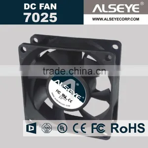 Alseye CB2202 Manufacture Wholesale 7025 Cooler Cpu Fan 70*70*25mm dc Fan 12v 24v thumbnail-1