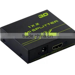 4k@60hz HDMI Splitter Metal Housing Hdmi Splitter 1 Input 2 Output 1.4 HDMI 2.0 Splitter 3D thumbnail-2