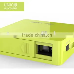 Cheap UC50 DLP Projector Multimedia Home Theater 1080P Full HD USB SD AV HDMI Support MOV AVI MP4 WMA WAV With Remote Controller thumbnail-1