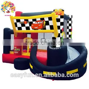 High Quality Customized Thomas the Train Inflatable Bounce House thumbnail-1