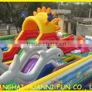 Outdoor Inflatable Bouce House, Inflatable Bouncy Castle for Kids thumbnail-1