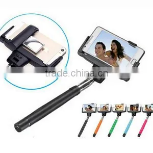 D09 With Mirror Bluetooth Selfie Stick,extendable Self-portrait Monopod With Mirror D09 thumbnail-1