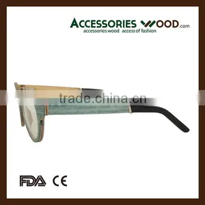 2016 High Quality Vintage Ebony Wood Optical Glasses, Custom Reading Glasses thumbnail-5