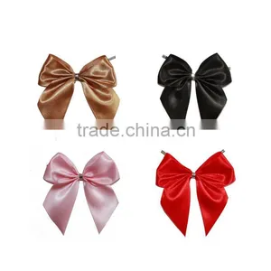 Wholesale Customized Satin Ribbon Bows Satin Ribbon Bow for Accessories thumbnail-1