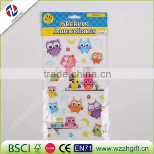 New Inside Out 3D Cartoon Puffy Stickers Birthday Party Favor Adorable Gift for Children thumbnail-2