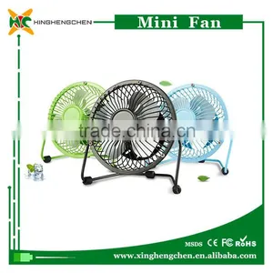 High Speed Cooling Fan 4" Colorful Small Table Fan thumbnail-4