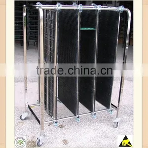 Stainless Steel Frame Antistatic PCB Storage Cart thumbnail-1