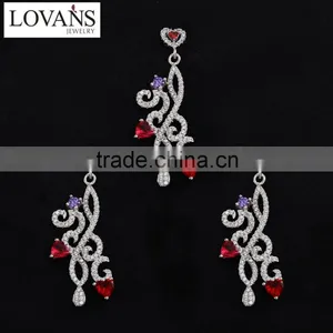 Wedding Jewellery Designs Micro Pave Jewelry 96 Innovative Products For Import TZ-0208 thumbnail-1
