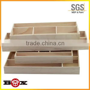 Large All-Purpose Wooden Storage Box thumbnail-1