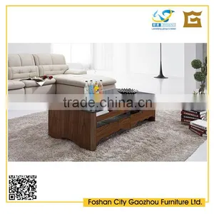 Liansheng Furniture Manufacturer Made Wood Coffee Table LS-MW5201 thumbnail-1