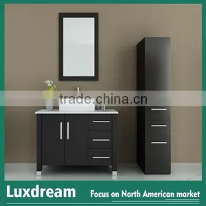 Espresso Matte Wilson and Fisher Patio Furniture Bathroom Cabinets thumbnail-4