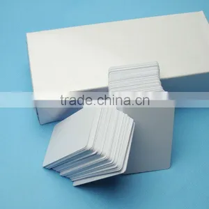 White Gloss/matt Pvc Blank Card thumbnail-1
