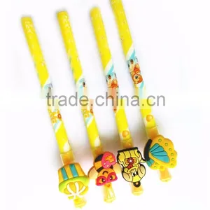 High-quality Cute Animal Shaped Cartoon Soft Rubber 2d Pen Topper PVC thumbnail-2