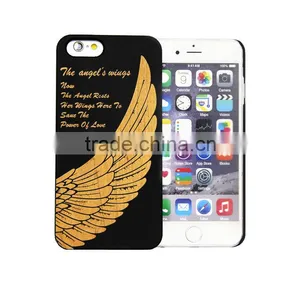 New Style Inkjet Wooden for Iphone 6 Case Raised Phone Case for Iphone6 and for Iphone 6s Plus Case thumbnail-3