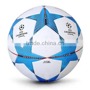 Custom Machine Stitched PVC Soccer Ball thumbnail-1