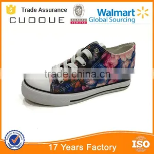 2016 Women Increasing Canvas Shoes Flower Printing Shoes thumbnail-5
