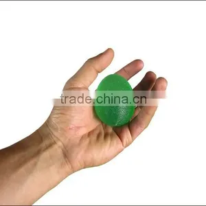 Silicone Grip Hand Finger Massage Decompression Ball Transparent Egg-shaped Vent Ball thumbnail-6
