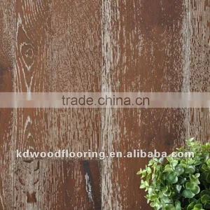 Carbonized White Wash Oak Multi-layer Engineered Wood Flooring thumbnail-1