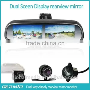 Truck Accessories Multiple Display Mirror Monitor EC Auto-dimming OEM Parking Sensor Backup Camer for Trunk thumbnail-2