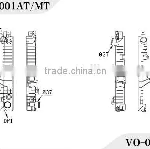 Mechanical Radiator With Auto Engine for Volvo Car Radiator Auto Parts Plastic Tank thumbnail-3