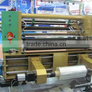 Vertical Automatic Plastic Film Slitting Rewinding Machine thumbnail-1
