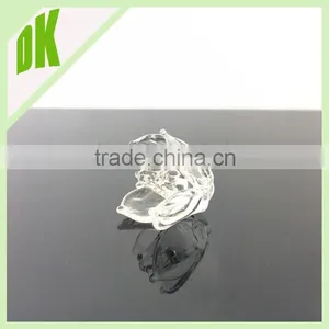 Diameter-20mm (other Sizes Also Can be Offered ) ~~ Colores :pink&yellow&green ... Wholesale Decorative Colored Glass Flowers thumbnail-6