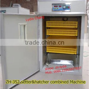 New Type 352 Chicken Incubator With CE,setter&hatcher Combined Egg Incubator From Lydia thumbnail-1