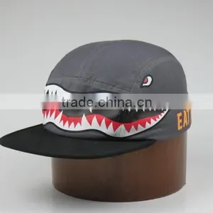100% Cotton Flat Brim Sports Cap With Nice Printed Logo thumbnail-3