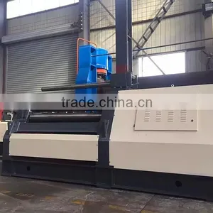3 and 4 Roller Four Roller Plate Rolling Machine, Heavy Steel Plate Roller, Metal Sheet Manufacturer thumbnail-1