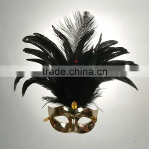 Golden Face of Feather Mask-59 thumbnail-1