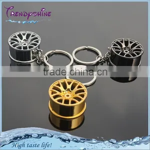 Men's Color Plated Metal Nickle Free Design Your Own Keychain thumbnail-1