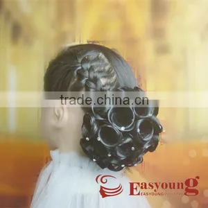 Synthetic Bridal Hair Piece, Hair Accessories Updo thumbnail-3