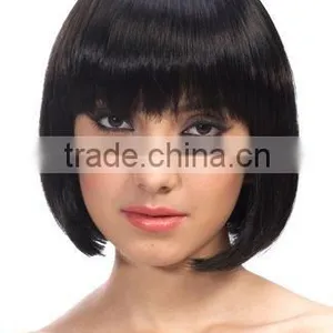 10"Short Bob Wig for Women Synthetic Wigs Heat Resistant Realistic Wig Female Cheap Bob Fake Hair Wigs for Black Women thumbnail-4