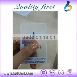 LBD NFC Portrait Business Card Sample/ Customized RFID Name Cards thumbnail-1