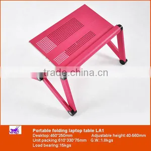 Christmas Promotion Whole Sale Laptop Bed Table With Mouse Pad thumbnail-1