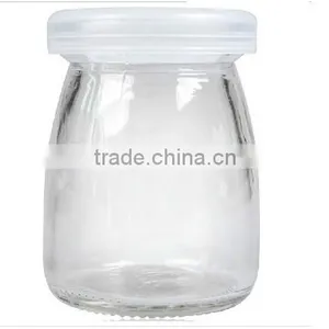 100ml 200ml Mini Glass Pudding Jar thumbnail-3