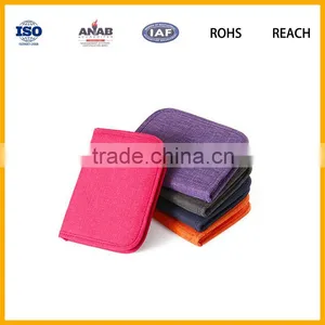 Multi Functional Canvas Carry Case/ Travel Organiser Wallet Bag/ Passport Holder thumbnail-5