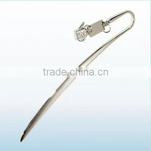 Free Sample Custom Fancy Souvenir Metal Bookmark thumbnail-1