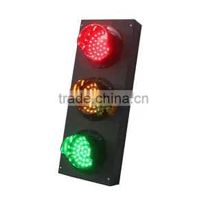 Mini School Teaching Three Units Red Green Yellow LED Traffic Light thumbnail-4