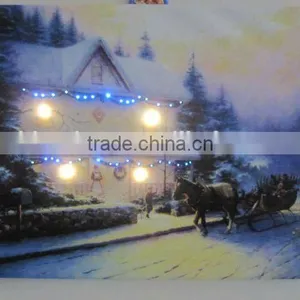 LED Optical Fiber Canvas Art Painting Light thumbnail-1