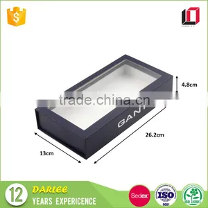 China Manufacturer Custom Logo Printed Magnetic Closure Gift Packaging Box With Clear Lid thumbnail-2