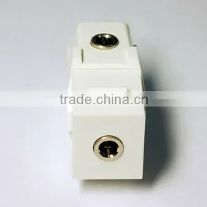 HDMI USB TRS Keystone Jack Female Digital Coupler thumbnail-3
