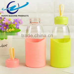 Fashion Water Bottle Travel Lead Free Silicone Cup Sleeve Outdoor Sport thumbnail-2