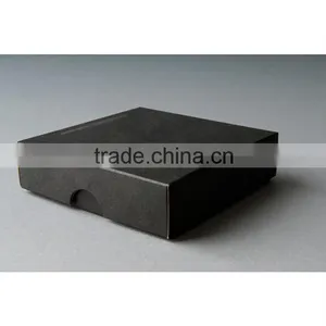 Chinese Factories Wholesale Custom Cardboard Jewelry Box, Black Beautiful Gift Box thumbnail-2