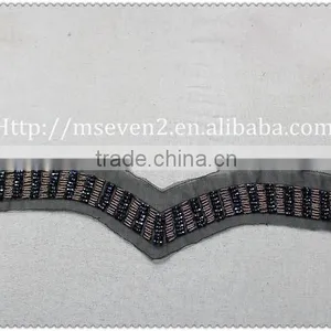 2016 New Design Navy Color Glass Bead Necklace, Champagne Beads Collar, Multi Layer Bead Necklace for Garment thumbnail-4