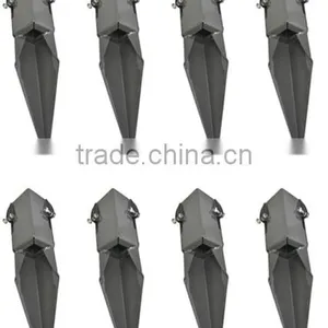 3" Repair Spur Bolt Grip Fence Support 75 mm Post Holder Like Metpost thumbnail-1